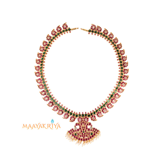 Long Mango Mala Necklace