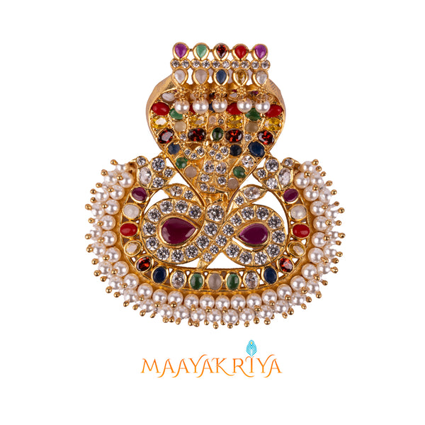 Krishna Nagar Navaratna Pendant