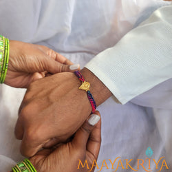 Rhythm Silver Rakhi