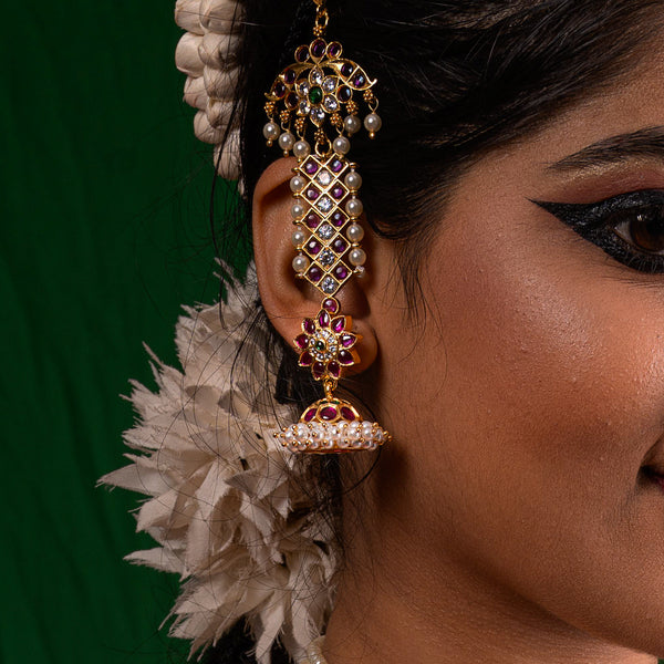 Belli Moda Harini Pearl Jhumka