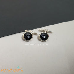 Black Linked Cufflinks