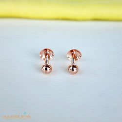 Mosaic Rosegold Earrings