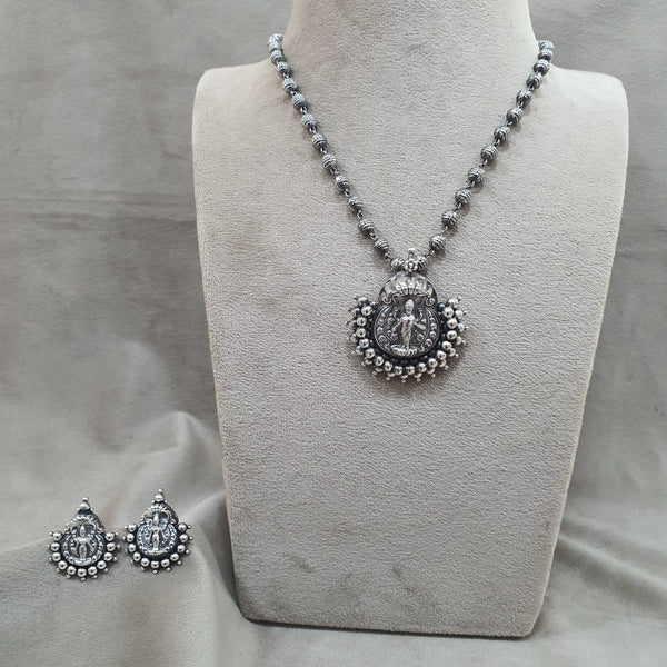 Vasudha Oxidized Necklace Set