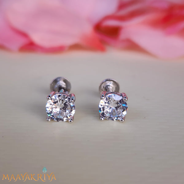 Cylindrical earrings size 2